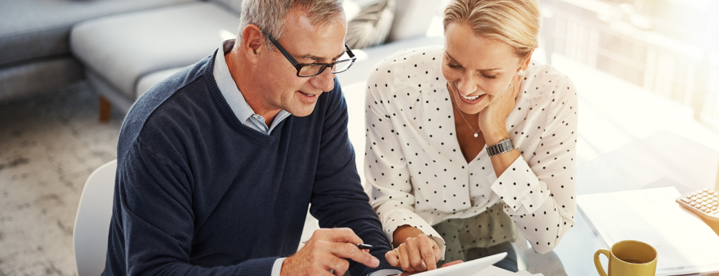 Professional team of smiling businesspeople